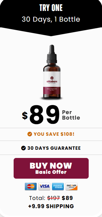 Vittaburn 1 bottle